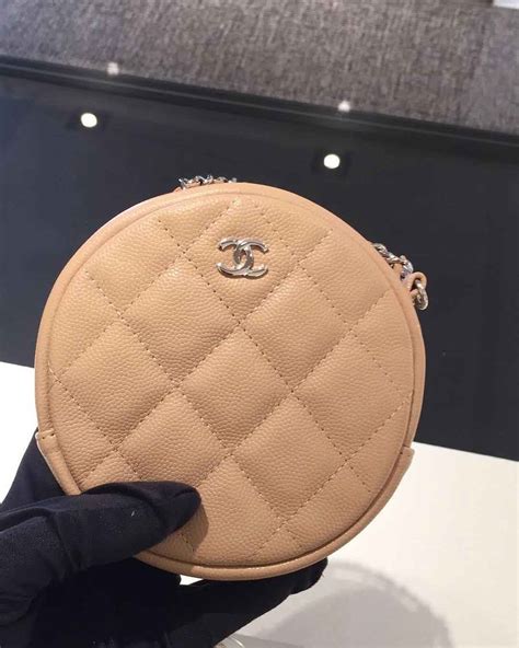 chanel round classic clutch with chain|chanel vintage clutch with chain.